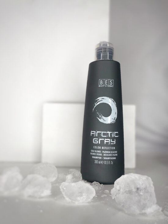 BES ARCTIC GRAY tonējošais šampūns 300ml