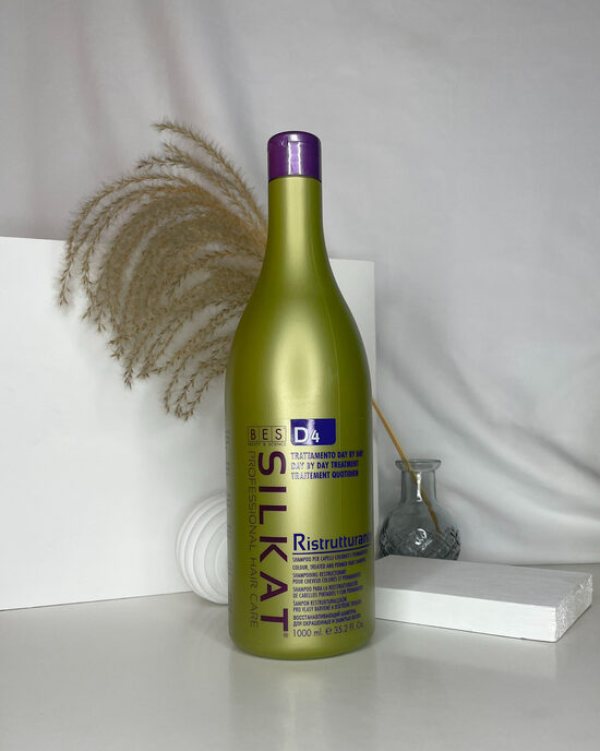 BES D4 SILKAT Restaurējošs šampūns 1000ml