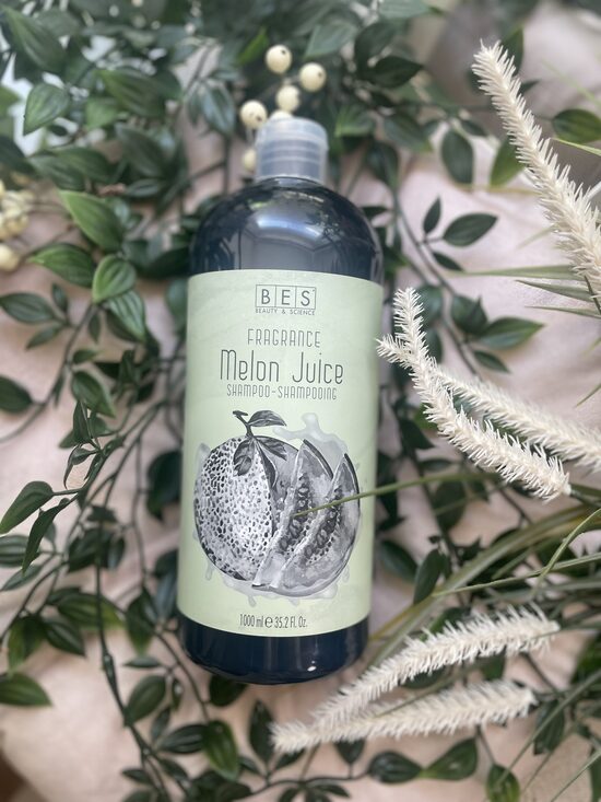 BES FRAGRANCE šampūns ar Melones aromātu 1000ml