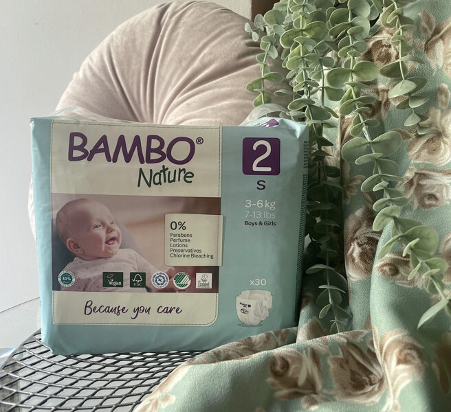 BAMBO NATURE autiņbiksītes S2, 3-6kg (30.gab)