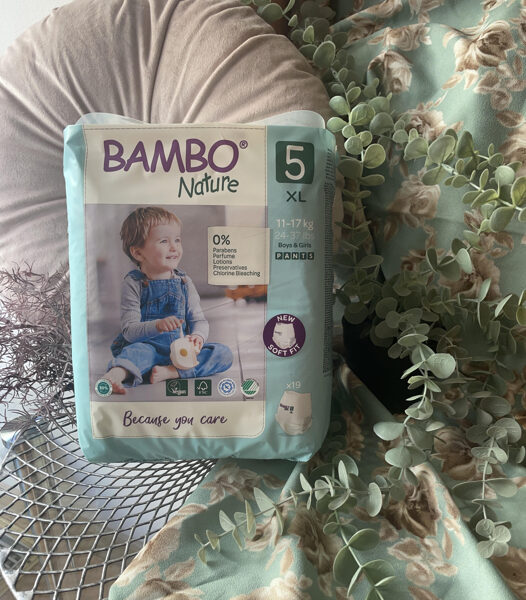 BAMBO NATURE Pants biksītes S5, 12-18kg (19gab.)